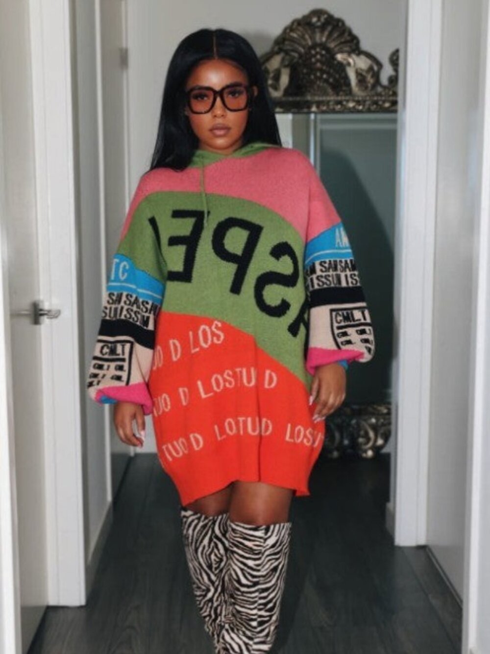 Color Block Sweater